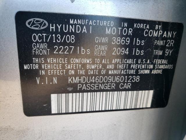 Photo 11 VIN: KMHDU46D09U601238 - HYUNDAI ELANTRA 