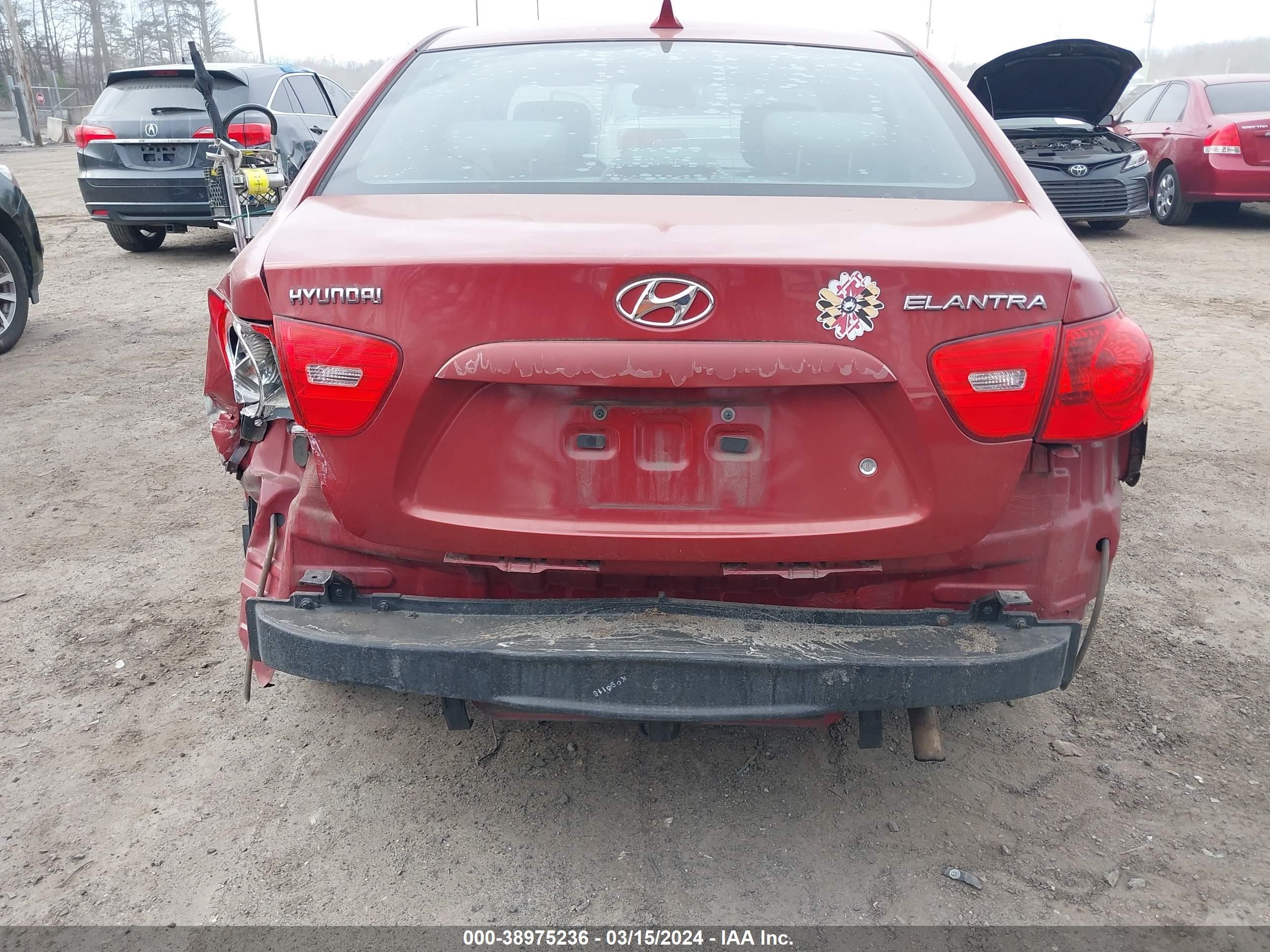 Photo 5 VIN: KMHDU46D09U687828 - HYUNDAI ELANTRA 