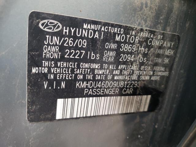 Photo 11 VIN: KMHDU46D09U812293 - HYUNDAI ELANTRA 