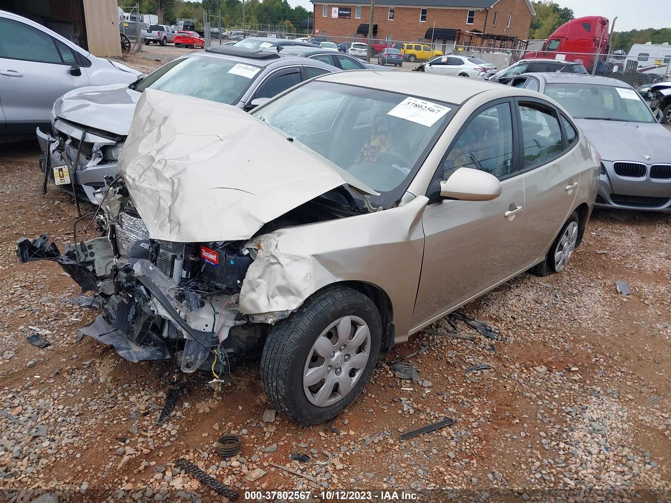 Photo 1 VIN: KMHDU46D17U200665 - HYUNDAI ELANTRA 