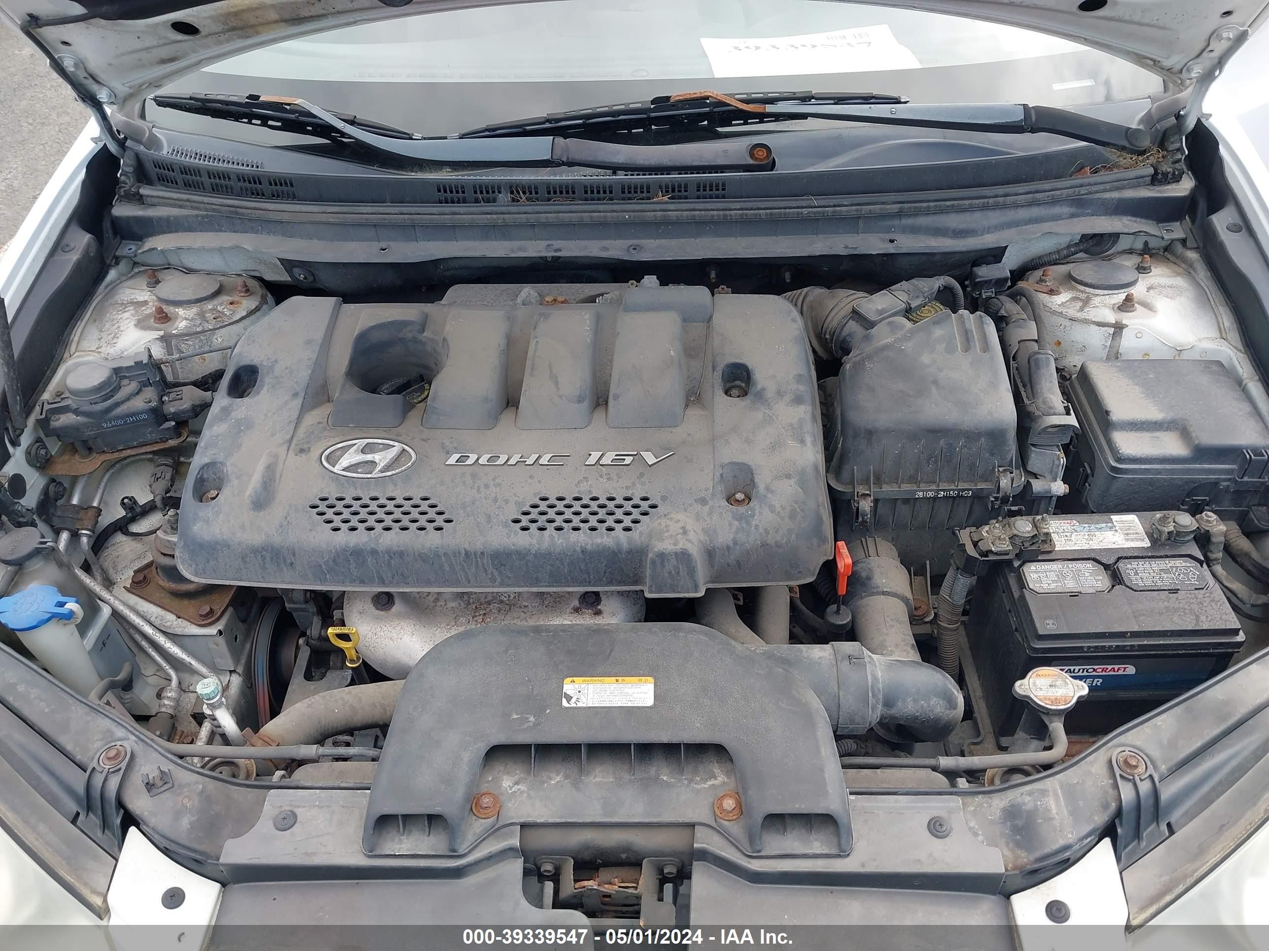 Photo 9 VIN: KMHDU46D27U123773 - HYUNDAI ELANTRA 