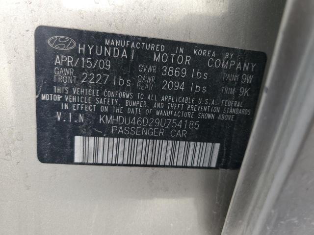 Photo 11 VIN: KMHDU46D29U754185 - HYUNDAI ELANTRA 