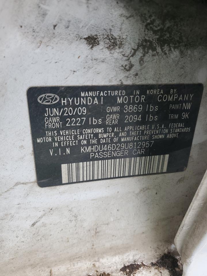 Photo 11 VIN: KMHDU46D29U812957 - HYUNDAI ELANTRA 