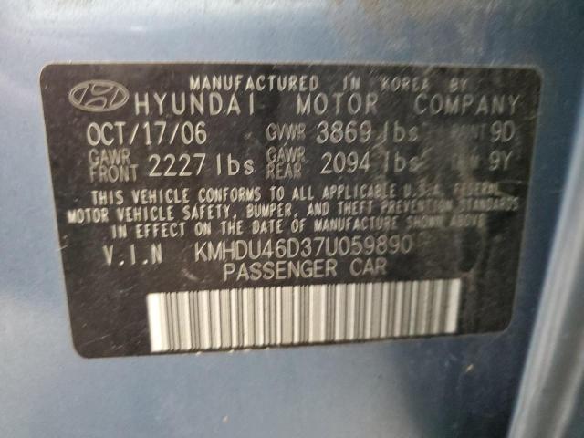 Photo 11 VIN: KMHDU46D37U059890 - HYUNDAI ELANTRA 