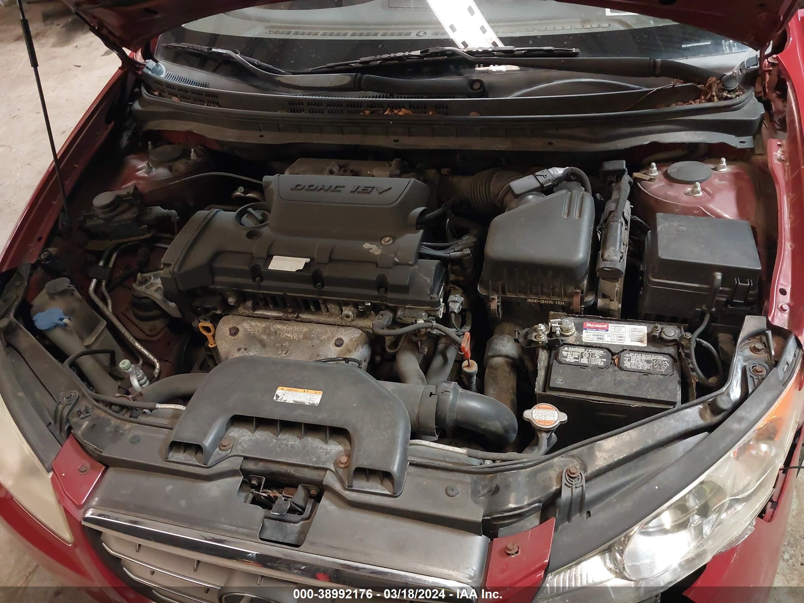 Photo 9 VIN: KMHDU46D38U567682 - HYUNDAI ELANTRA 