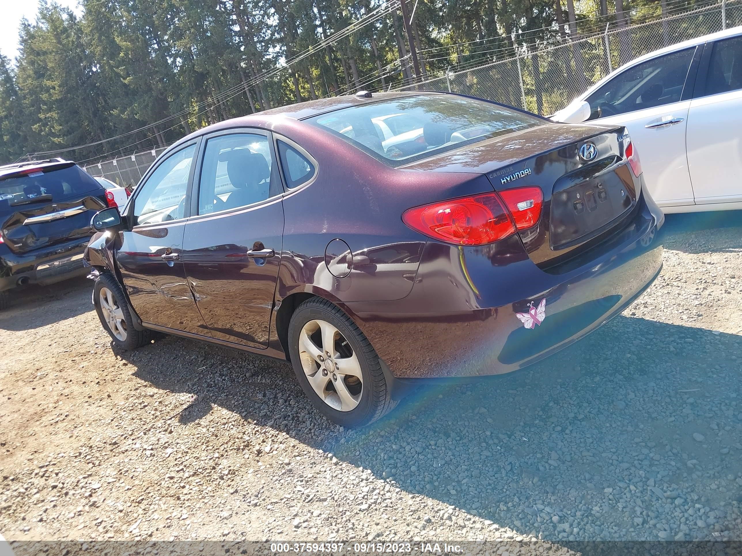 Photo 2 VIN: KMHDU46D38U579296 - HYUNDAI ELANTRA 