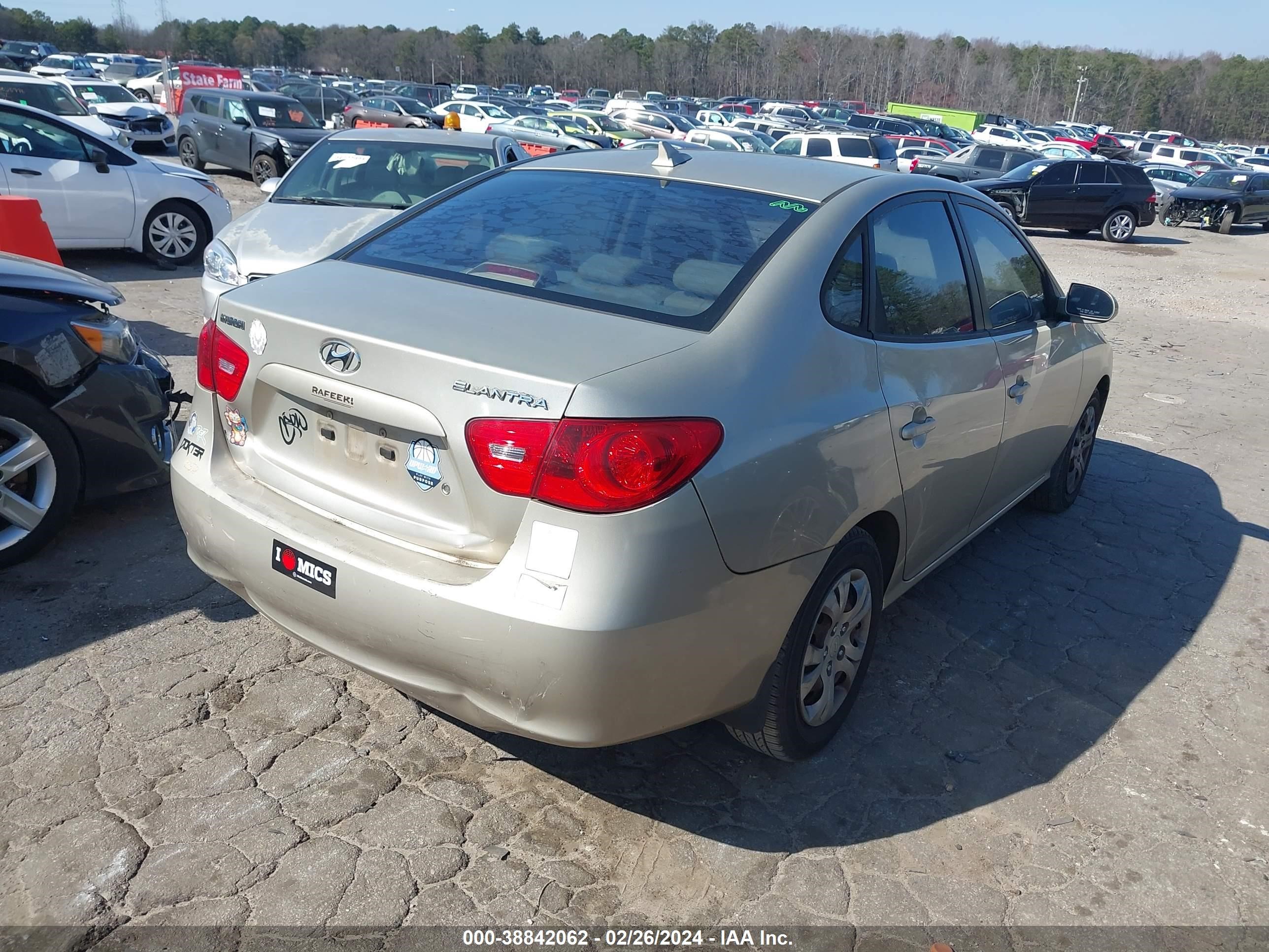 Photo 3 VIN: KMHDU46D39U791522 - HYUNDAI ELANTRA 