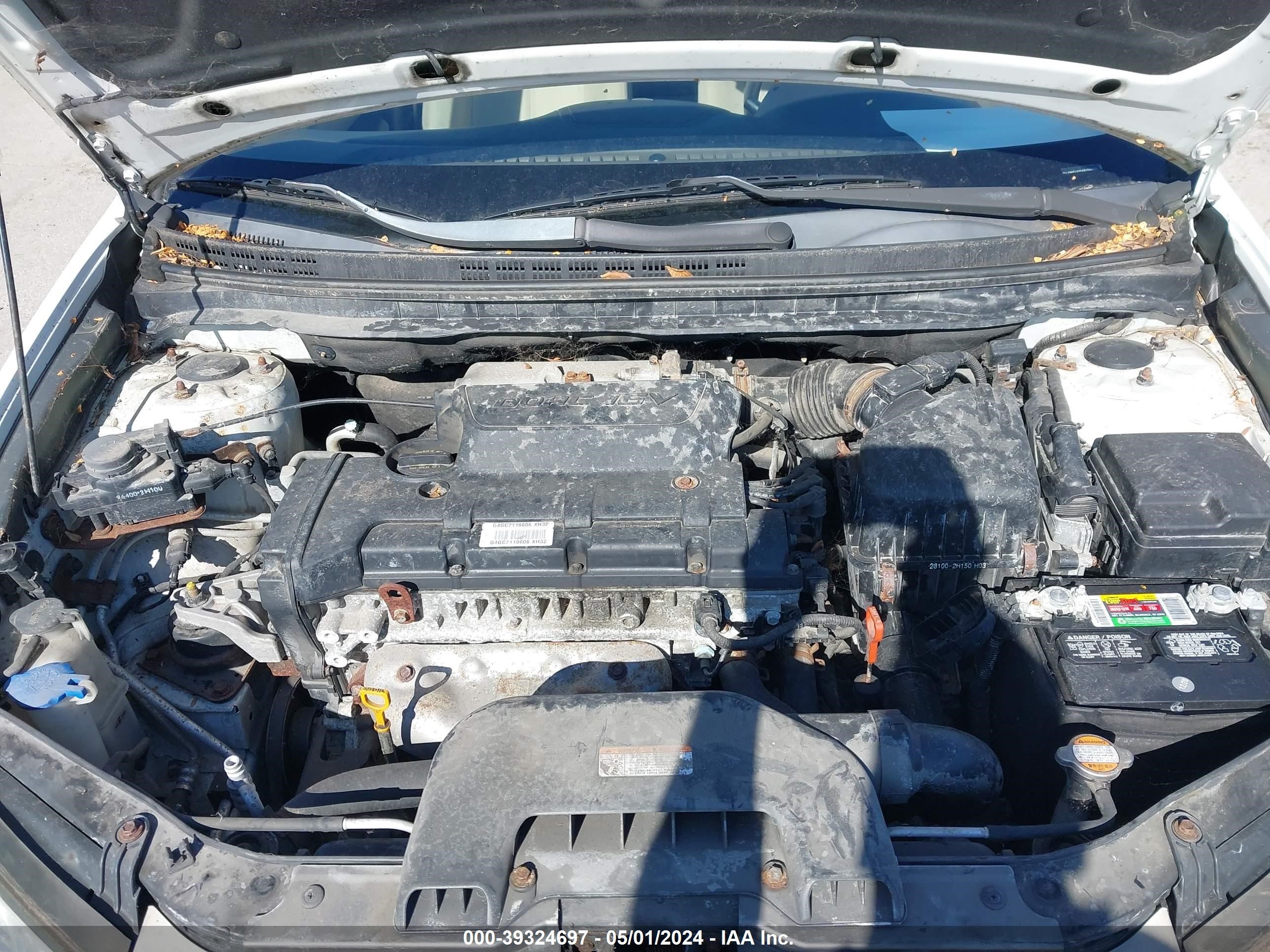 Photo 9 VIN: KMHDU46D48U398935 - HYUNDAI ELANTRA 