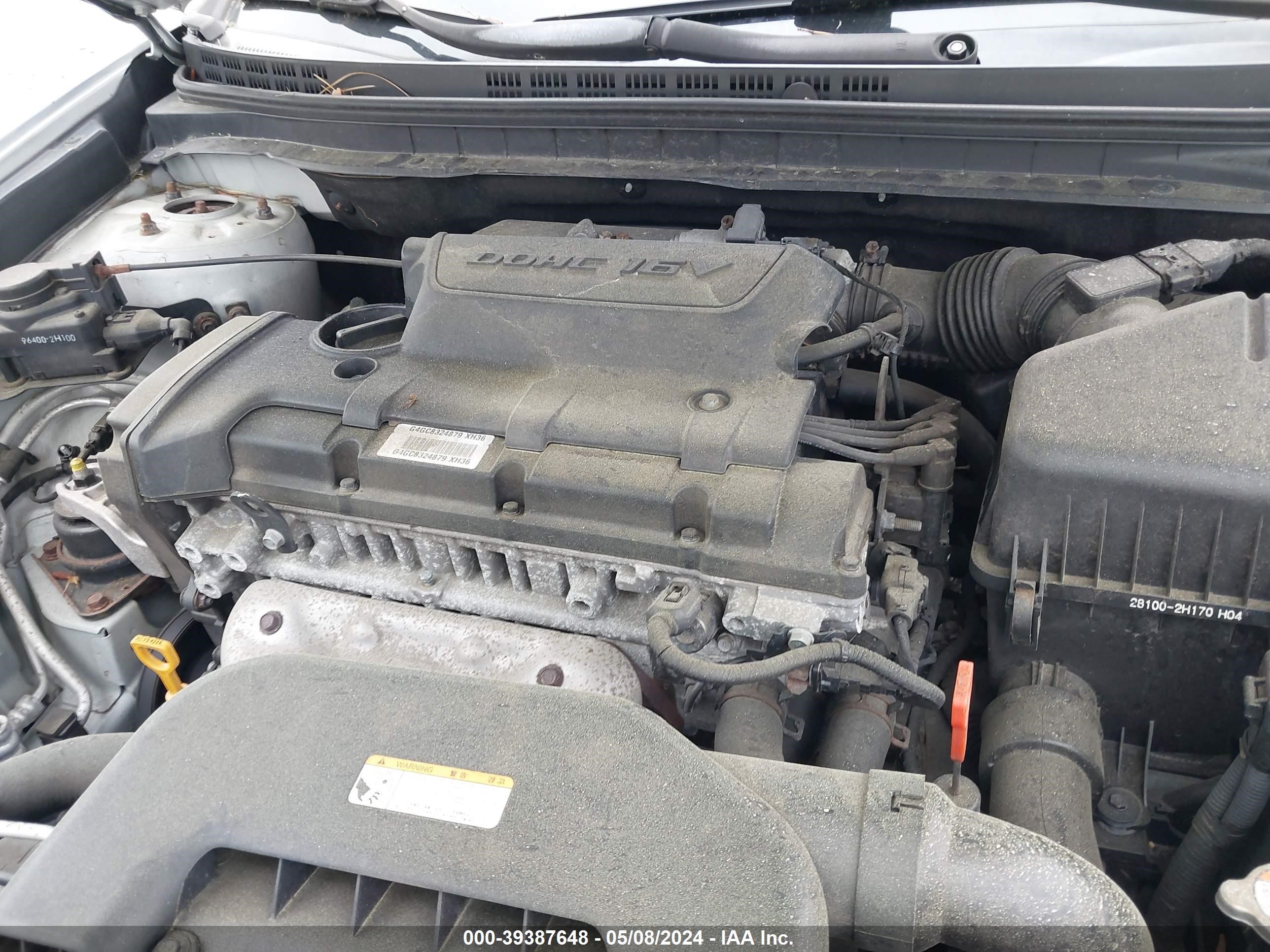 Photo 9 VIN: KMHDU46D48U586063 - HYUNDAI ELANTRA 