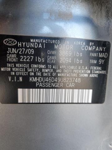 Photo 11 VIN: KMHDU46D49U823748 - HYUNDAI ELANTRA 