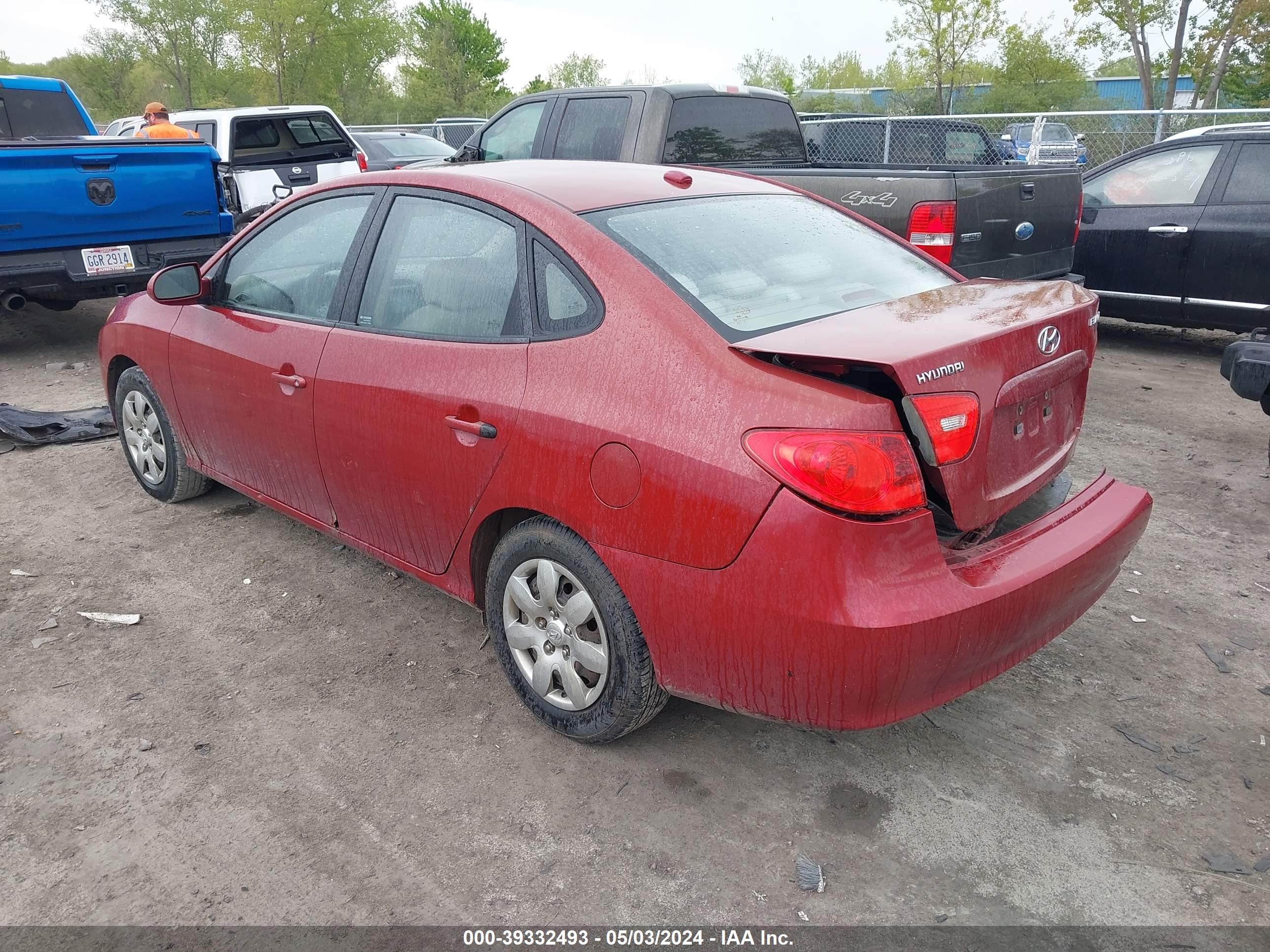 Photo 2 VIN: KMHDU46D58U355852 - HYUNDAI ELANTRA 