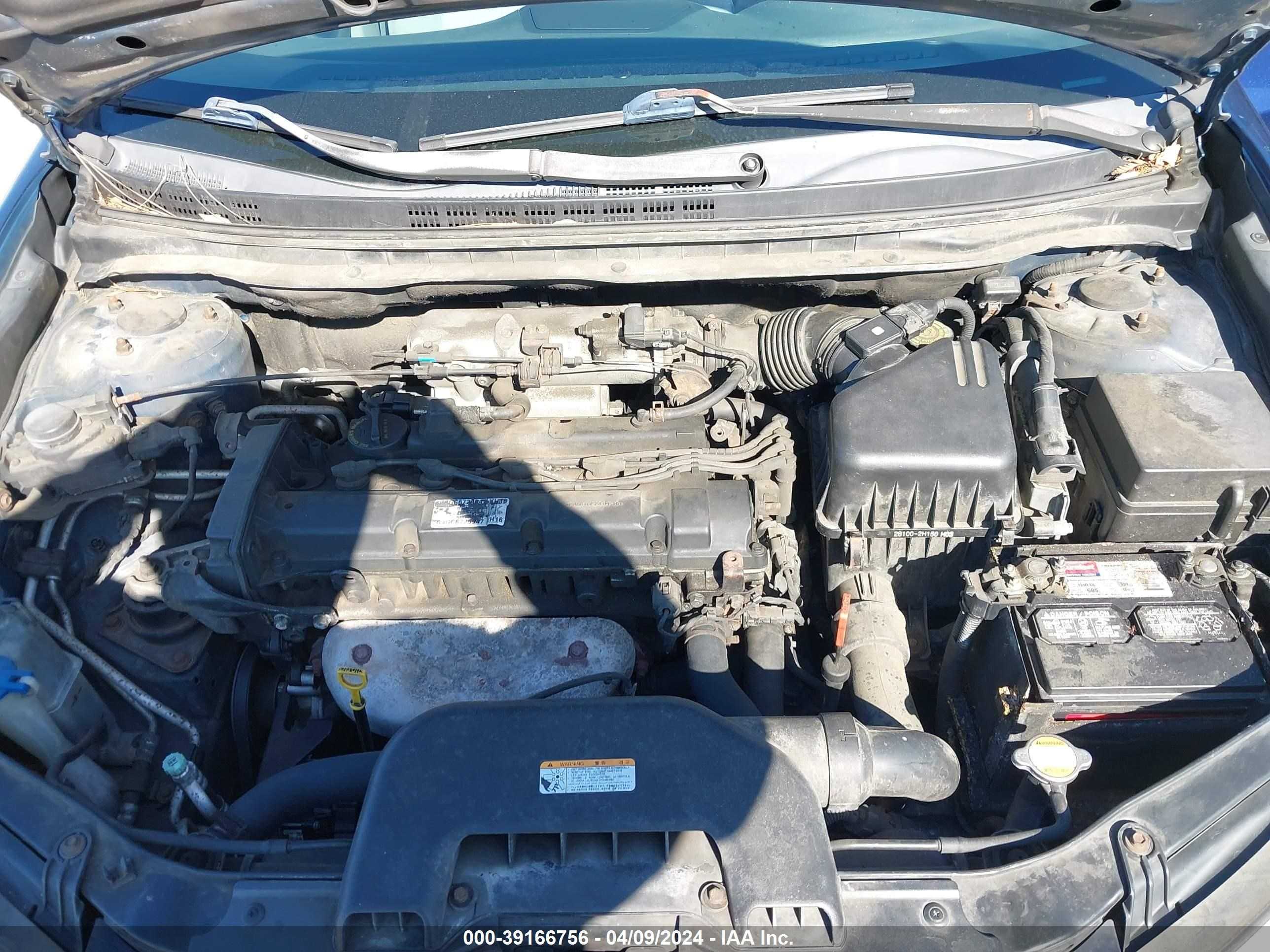 Photo 9 VIN: KMHDU46D67U041819 - HYUNDAI ELANTRA 