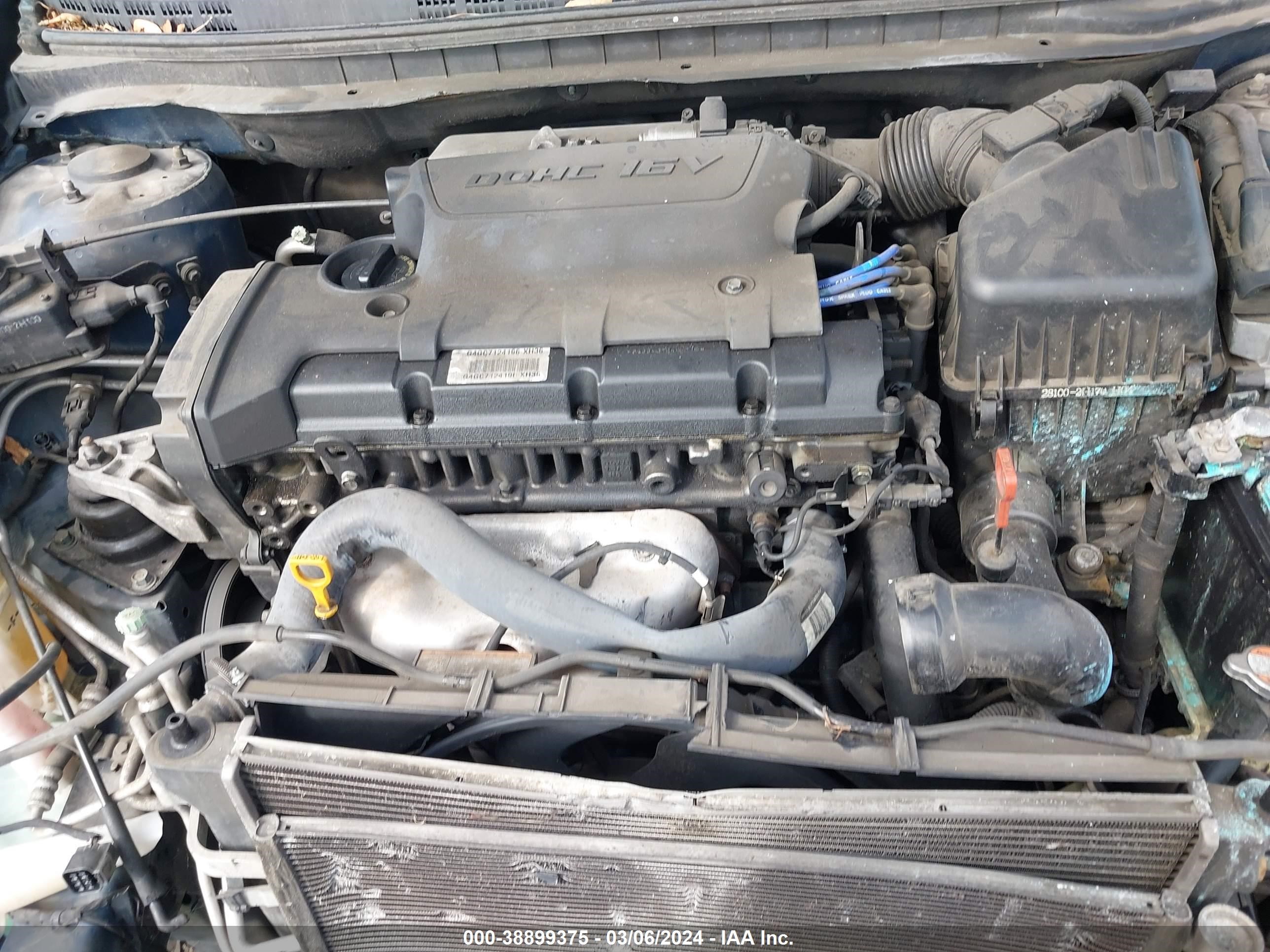 Photo 9 VIN: KMHDU46D68U318972 - HYUNDAI ELANTRA 