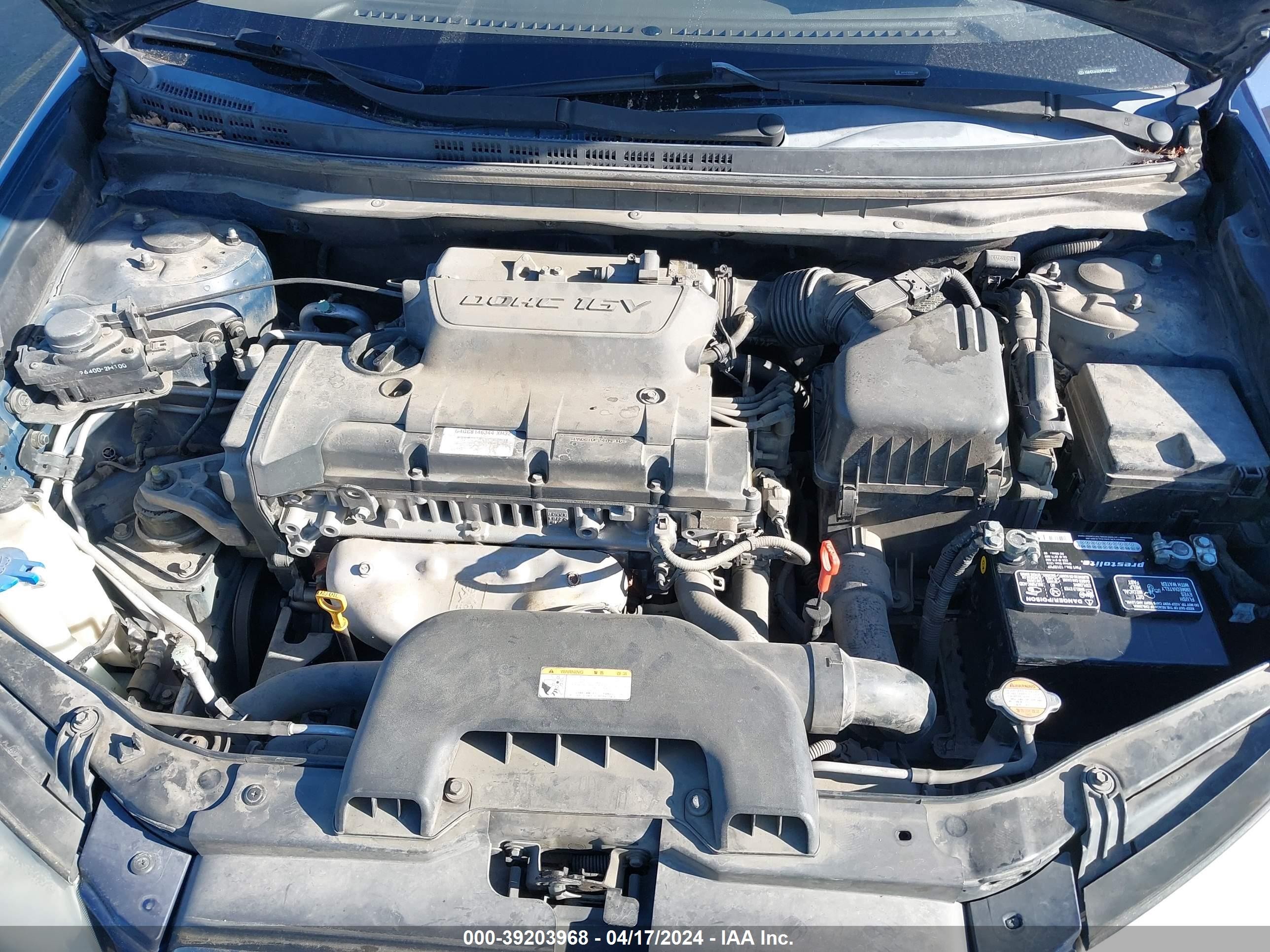 Photo 9 VIN: KMHDU46D68U423320 - HYUNDAI ELANTRA 