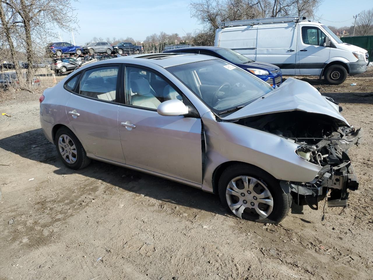 Photo 3 VIN: KMHDU46D69U718595 - HYUNDAI ELANTRA 