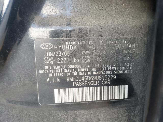 Photo 11 VIN: KMHDU46D69U815229 - HYUNDAI ELANTRA GL 