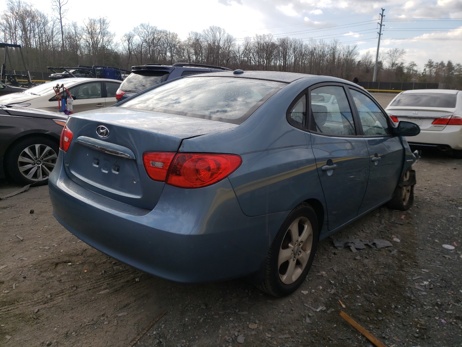 Photo 3 VIN: KMHDU46D77U134784 - HYUNDAI ELANTRA GL 