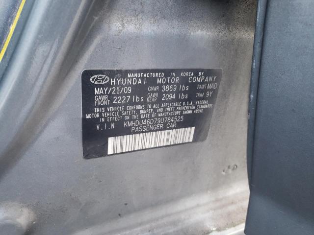 Photo 12 VIN: KMHDU46D79U784525 - HYUNDAI ELANTRA 