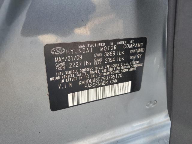 Photo 11 VIN: KMHDU46D79U795170 - HYUNDAI ELANTRA GL 