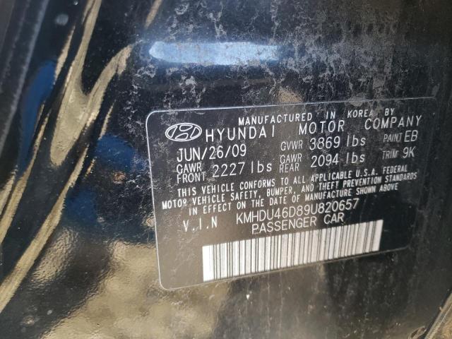 Photo 11 VIN: KMHDU46D89U820657 - HYUNDAI ELANTRA 