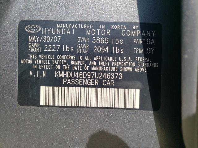 Photo 11 VIN: KMHDU46D97U246373 - HYUNDAI ELANTRA 