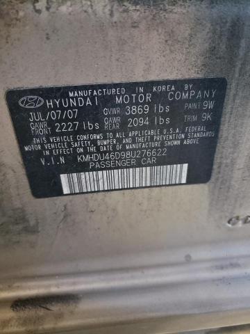 Photo 11 VIN: KMHDU46D98U276622 - HYUNDAI ELANTRA 