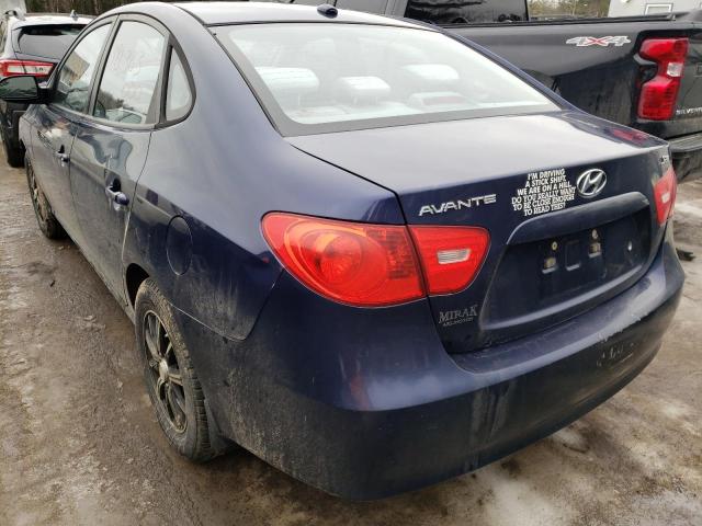 Photo 2 VIN: KMHDU46D99U638630 - HYUNDAI ELANTRA GL 