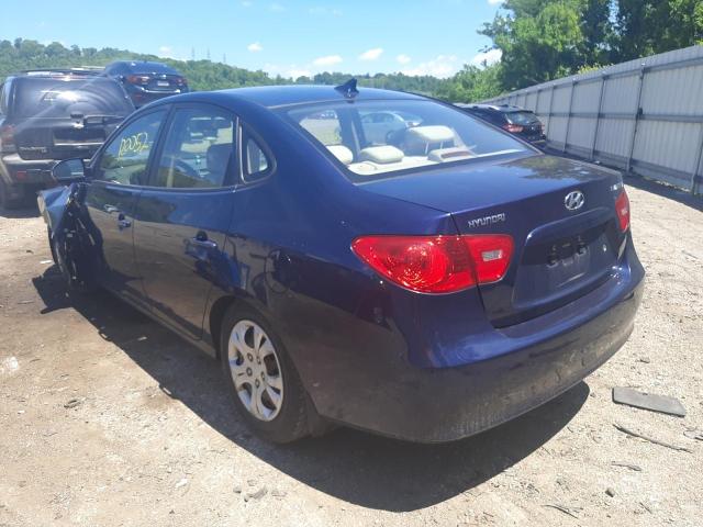 Photo 2 VIN: KMHDU46D99U752286 - HYUNDAI ELANTRA GL 