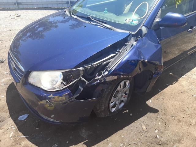 Photo 8 VIN: KMHDU46D99U752286 - HYUNDAI ELANTRA GL 