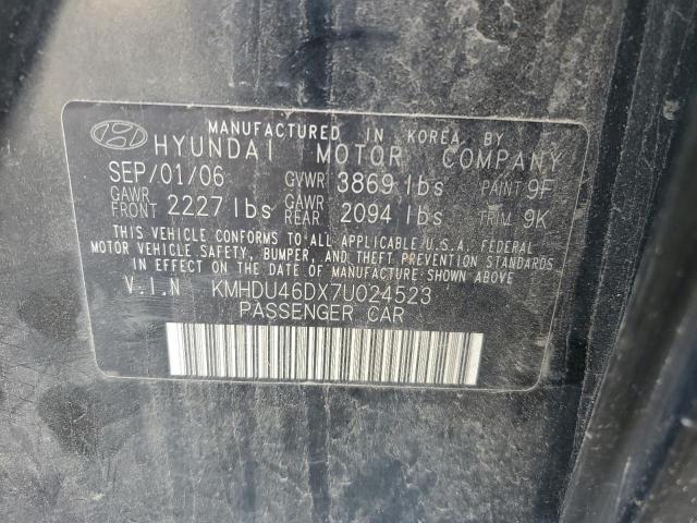 Photo 11 VIN: KMHDU46DX7U024523 - HYUNDAI ELANTRA 