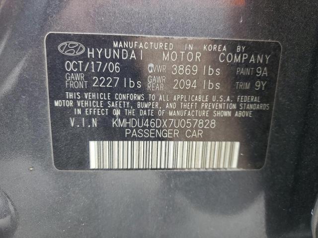 Photo 11 VIN: KMHDU46DX7U057828 - HYUNDAI ELANTRA 