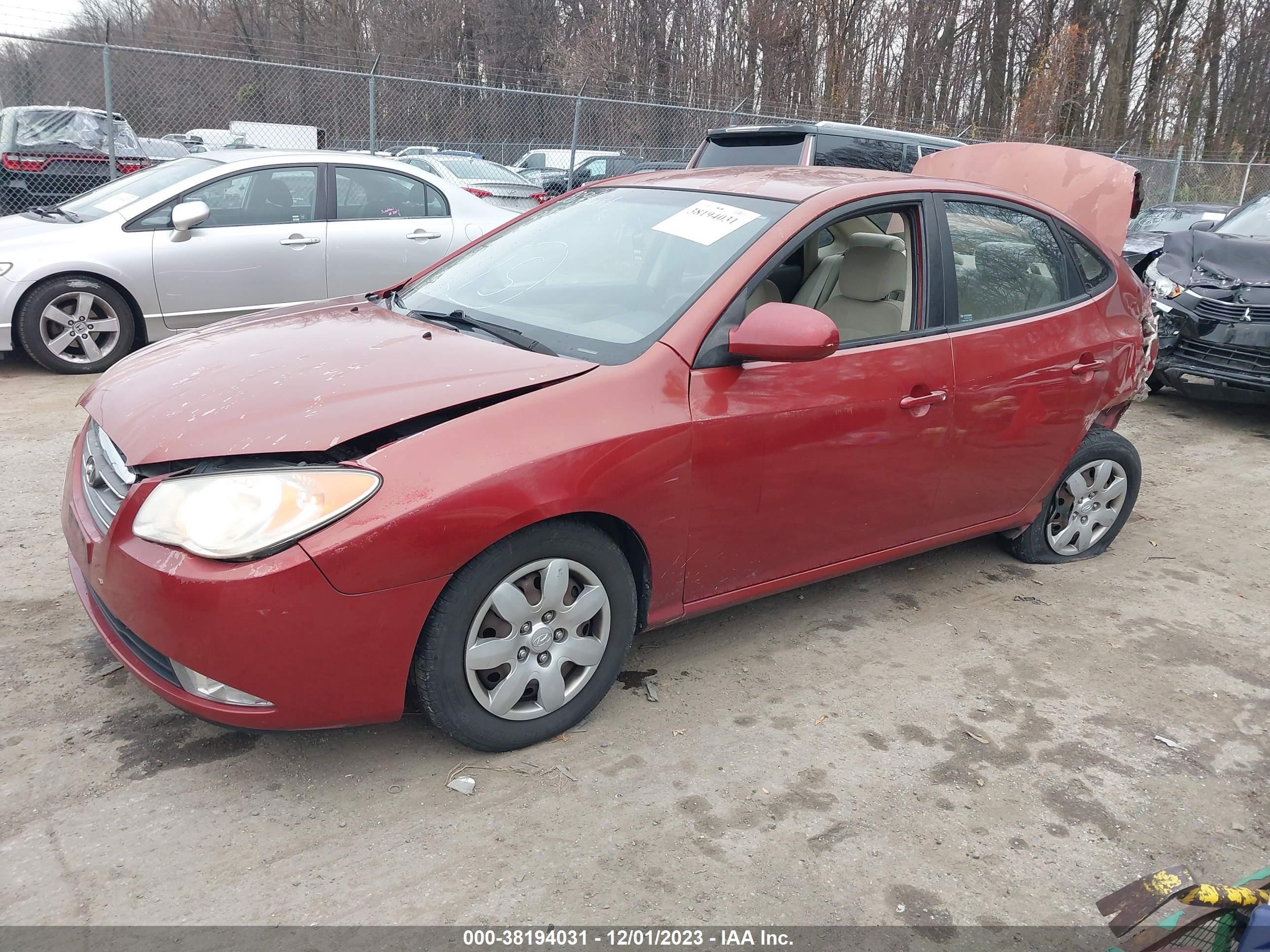 Photo 1 VIN: KMHDU46DX8U480281 - HYUNDAI ELANTRA 