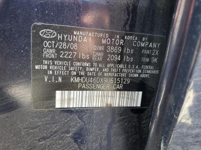 Photo 11 VIN: KMHDU46DX9U615129 - HYUNDAI ELANTRA 