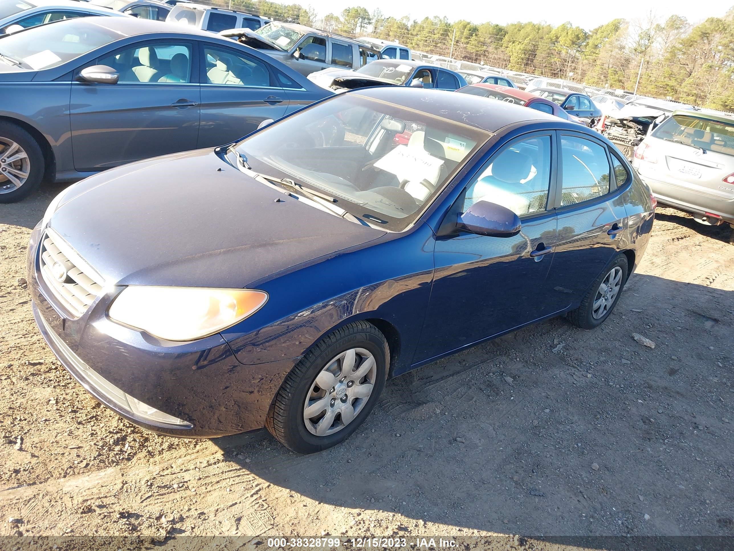 Photo 1 VIN: KMHDU46DX9U625322 - HYUNDAI ELANTRA 