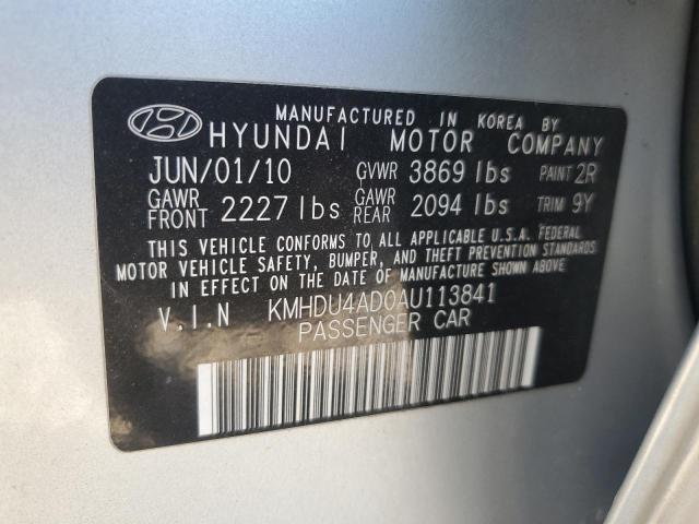 Photo 12 VIN: KMHDU4AD0AU113841 - HYUNDAI ELANTRA BL 