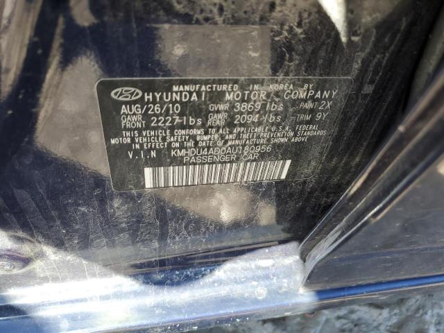 Photo 11 VIN: KMHDU4AD0AU180956 - HYUNDAI ELANTRA 