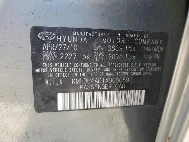 Photo 11 VIN: KMHDU4AD1AU080591 - HYUNDAI ELANTRA BL 