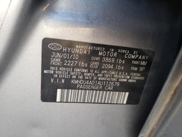 Photo 9 VIN: KMHDU4AD1AU112679 - HYUNDAI ELANTRA BL 