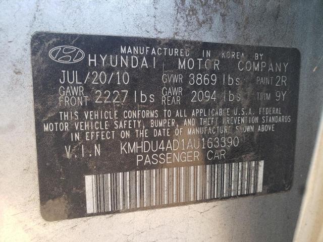 Photo 11 VIN: KMHDU4AD1AU163390 - HYUNDAI ELANTRA BL 