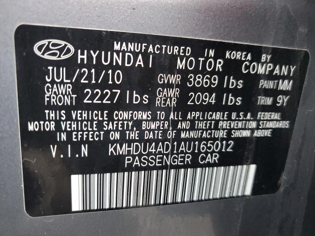 Photo 11 VIN: KMHDU4AD1AU165012 - HYUNDAI ELANTRA BL 