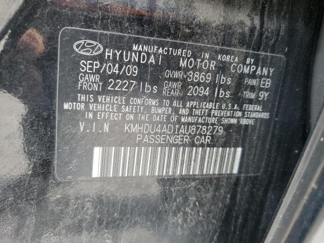 Photo 12 VIN: KMHDU4AD1AU878279 - HYUNDAI ELANTRA BL 