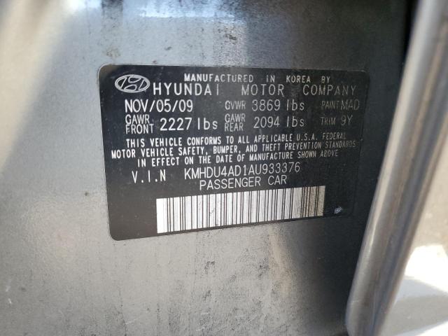 Photo 12 VIN: KMHDU4AD1AU933376 - HYUNDAI ELANTRA BL 