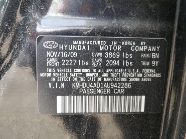 Photo 9 VIN: KMHDU4AD1AU942286 - HYUNDAI ELANTRA BL 