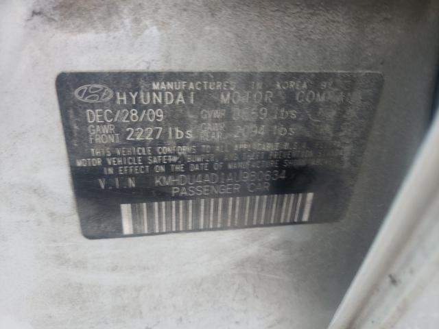 Photo 9 VIN: KMHDU4AD1AU980634 - HYUNDAI ELANTRA BL 