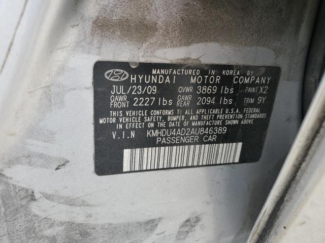 Photo 11 VIN: KMHDU4AD2AU846389 - HYUNDAI ELANTRA BL 