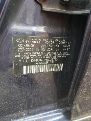 Photo 11 VIN: KMHDU4AD2AU923780 - HYUNDAI ELANTRA BL 