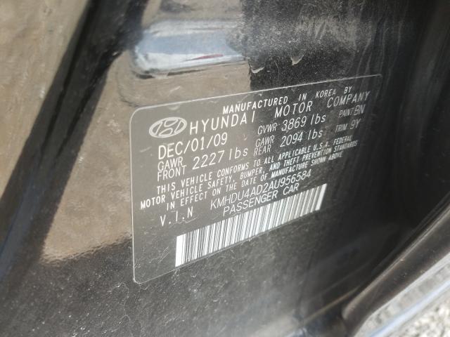 Photo 9 VIN: KMHDU4AD2AU956584 - HYUNDAI ELANTRA BL 