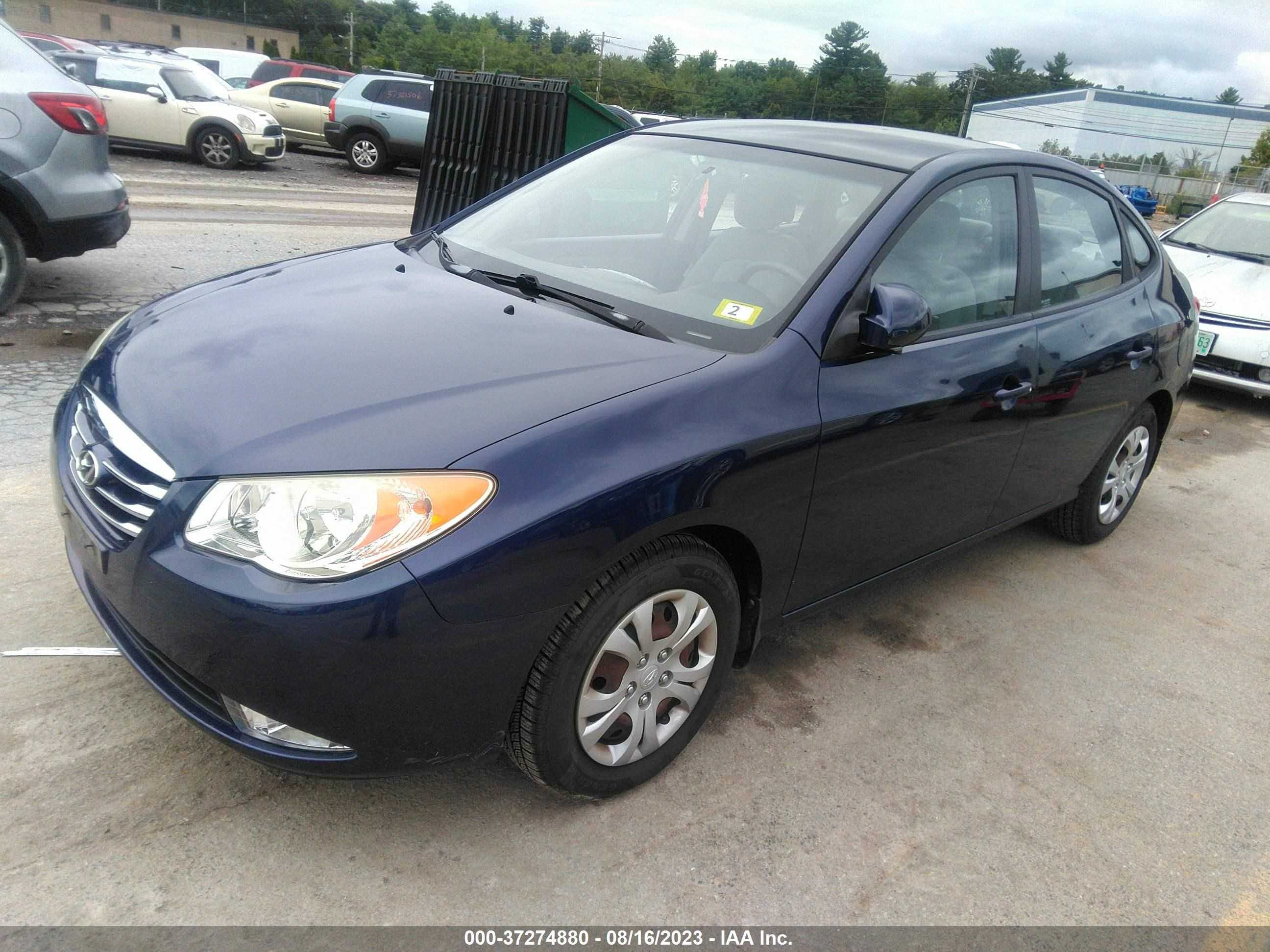 Photo 1 VIN: KMHDU4AD3AU832100 - HYUNDAI ELANTRA 