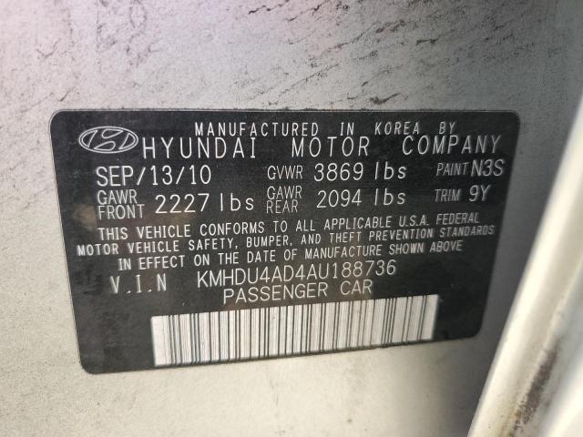 Photo 11 VIN: KMHDU4AD4AU188736 - HYUNDAI ELANTRA BL 