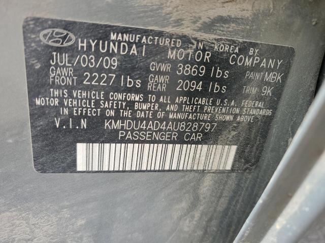 Photo 11 VIN: KMHDU4AD4AU828797 - HYUNDAI ELANTRA 